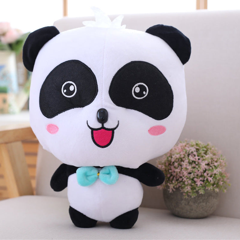 Hot Baby Bus Cute Panda Plush Toy Soft Stuffed – The Perfect Cuddly Companion for Kids